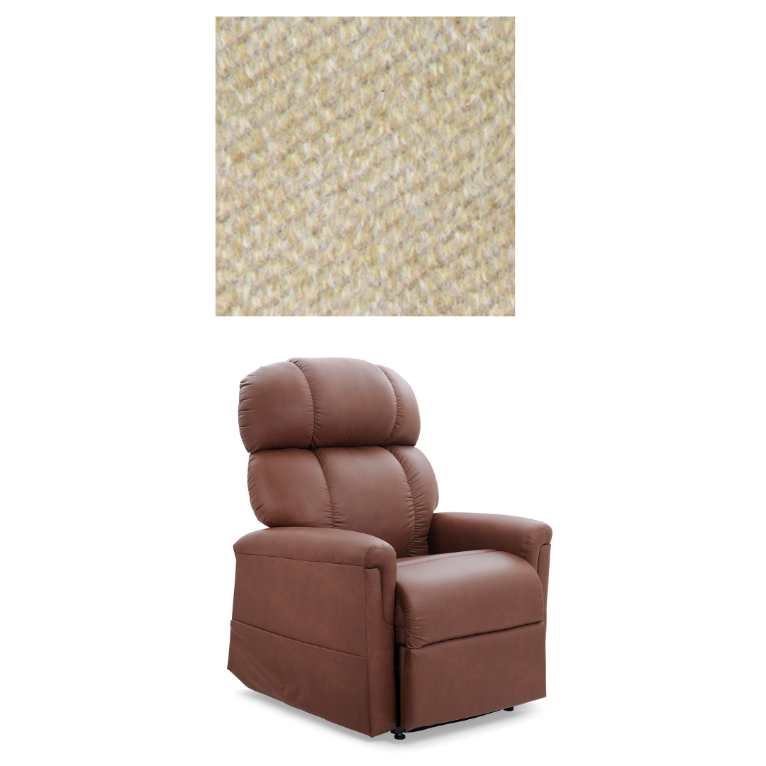 Golden Tech PR545 Recliner with Assisted Lift - Twilight & MaxiComfort Positioning - Limestone